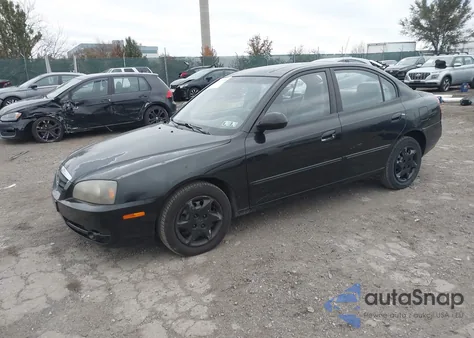 2004 Hyundai Elantra Gls/Gt из США, поврежденный, VIN KMHDN46D94U742864